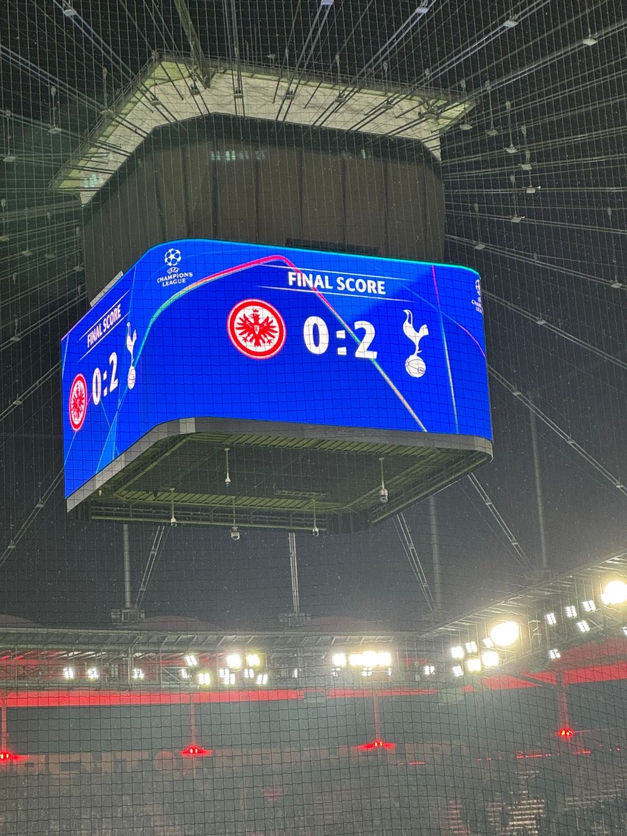 Reppin India Spurs at the away game in Frankfurt last night! 
#COYS #THFC #UCL