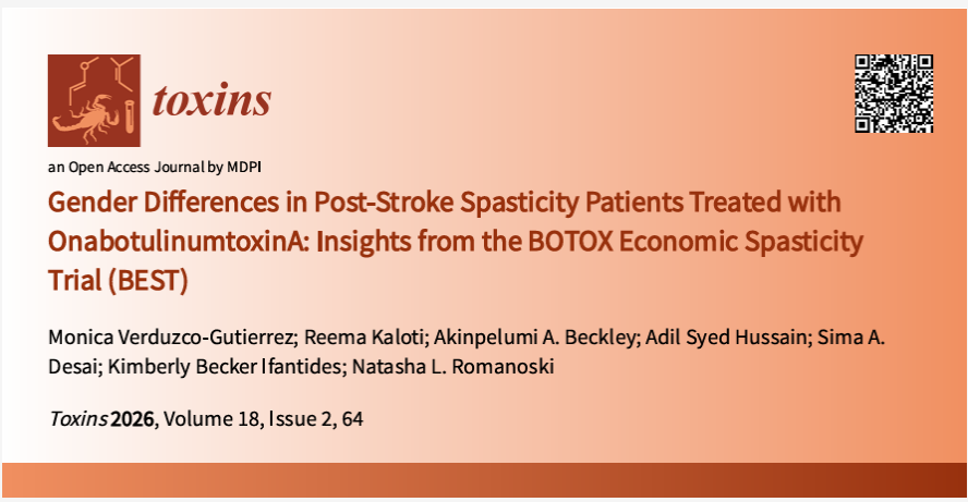 🧠 New Study Alert! We explored gender differences in post-stroke spasticity (PSS) treatment with OnabotulinumtoxinA (OnabotA). Key findings reveal disparities in dosage &amp; outcomes between male and female patients. #StrokeRecovery #Spasticity #MedicalResearch 🧵/