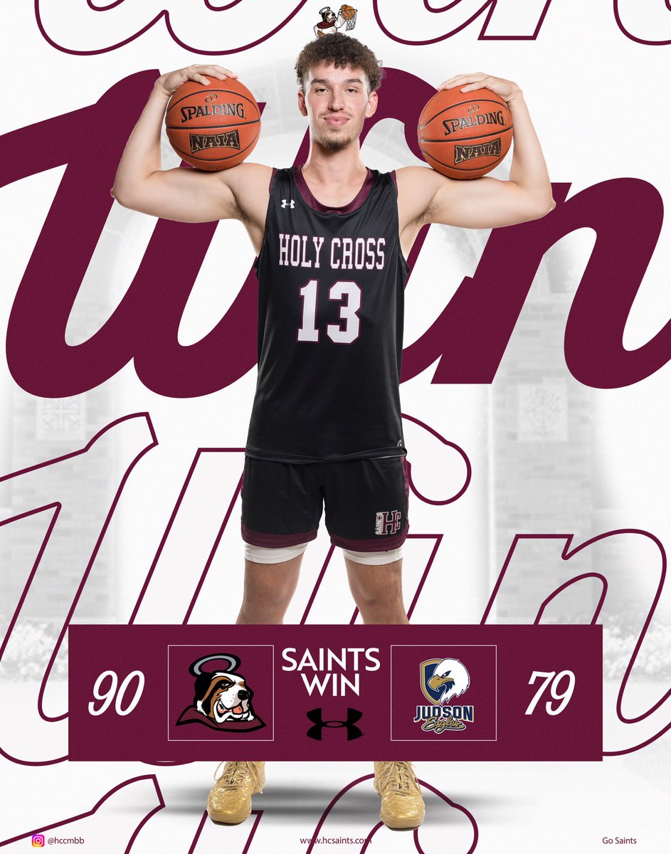 Holy Cross MBB tweet media