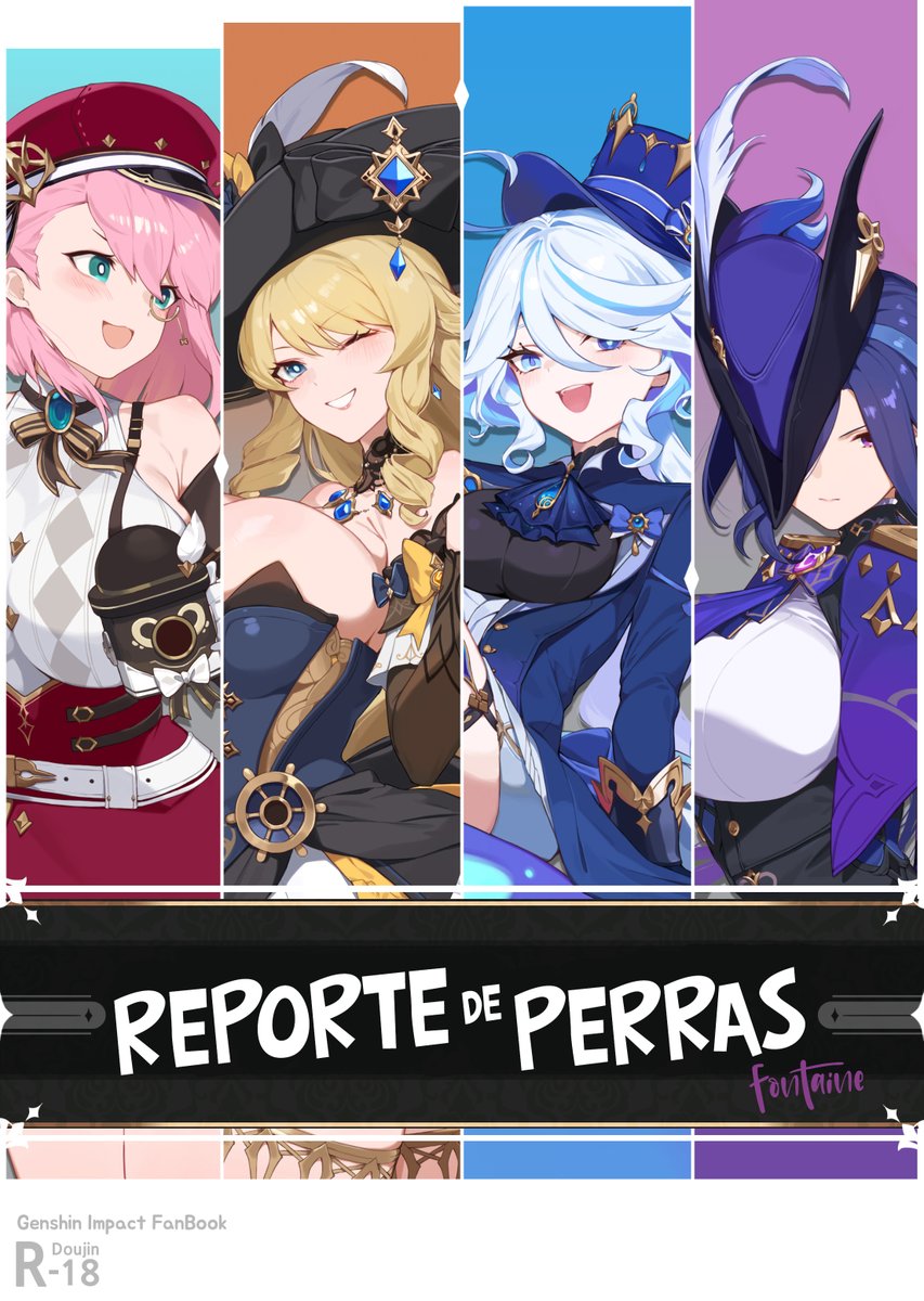 Gente, ¿qué tal? Aquí #ReisZzz, estos días estaré trayendo mangas h, espero y disfruten🥵

Links💦
TMO: tmohentai.com/contents/697ad…
E-H: e-hentai.org/g/3761767/cd74…
D: cuty.io/mNxXyX

#GenshinImpact #Charlotte #Clorinde #Furina #Navia #hentai #doujinshi #mangah #traducciones