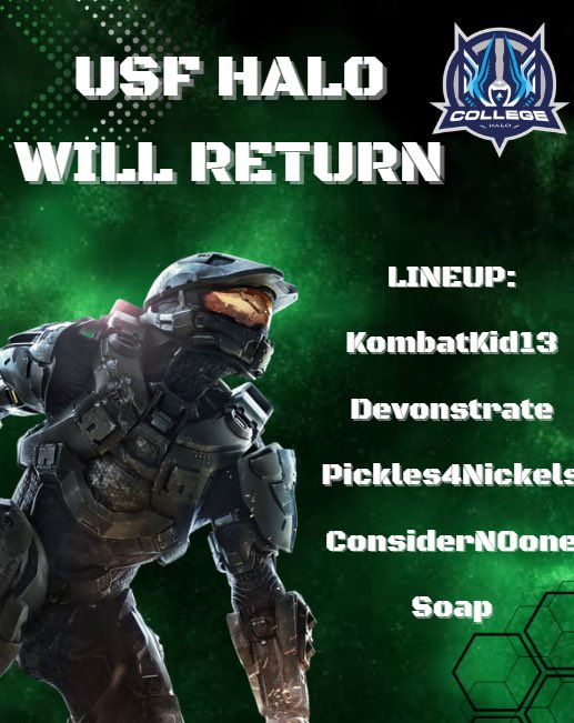 Halo Club At USF tweet media