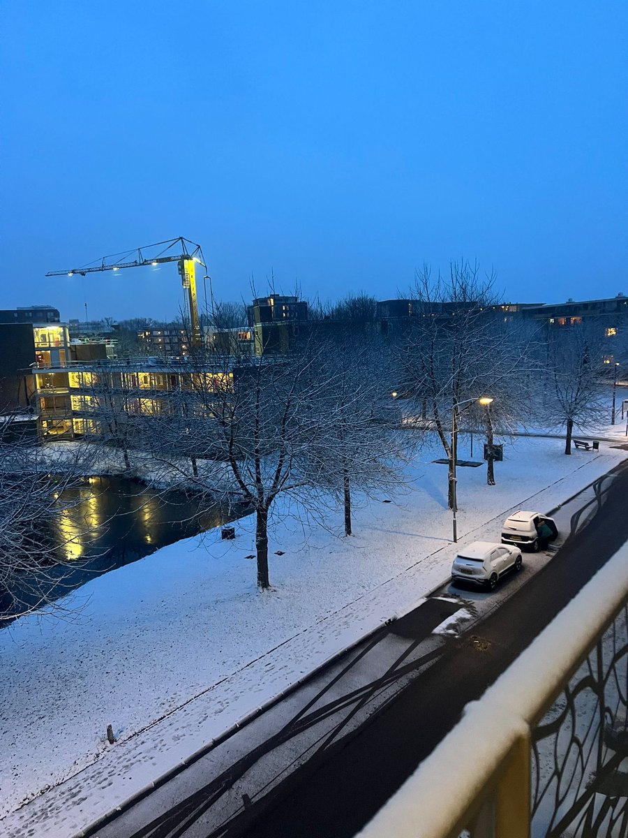 Good morning, Wageningen! 🌨️
Hope you’re starting the day well—coffee ☕️in hand and ready to go.