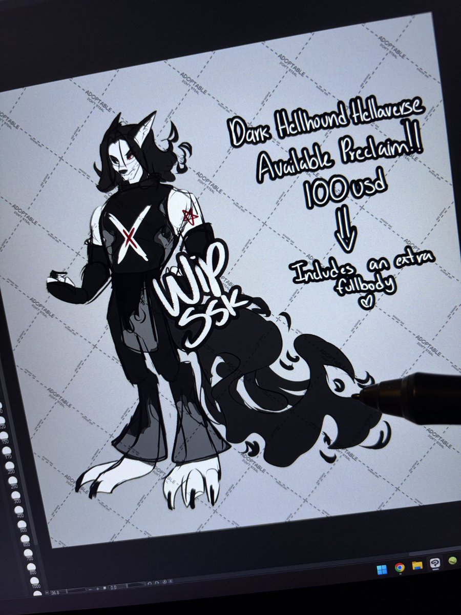 Next Adoptable! Dm to preclaim! ✨

#hellaverse