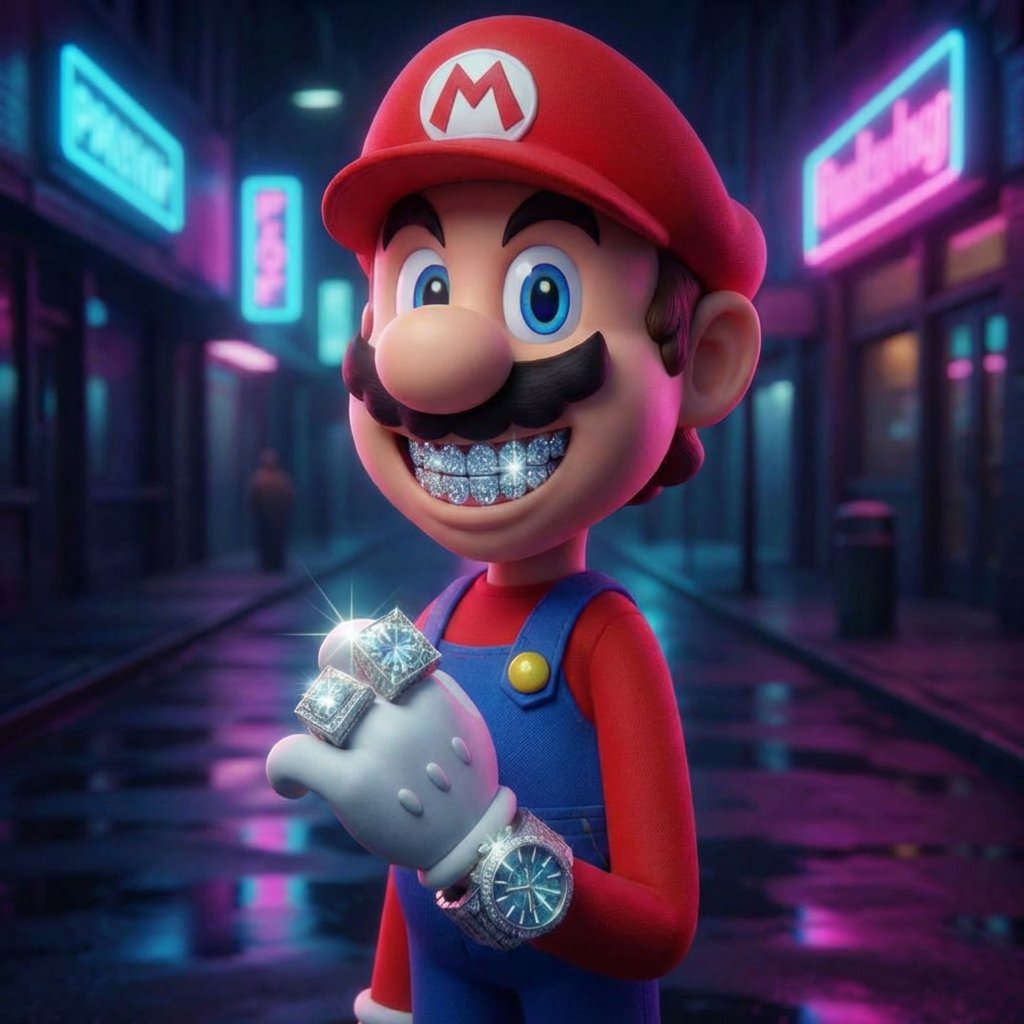 HitPawofficial's tweet image. Want your photos to shine with diamond-like brilliance?  

Check the comments to see how it’s made! 💎
#hitpaw #aiimagegenerator #supermario #aiimage