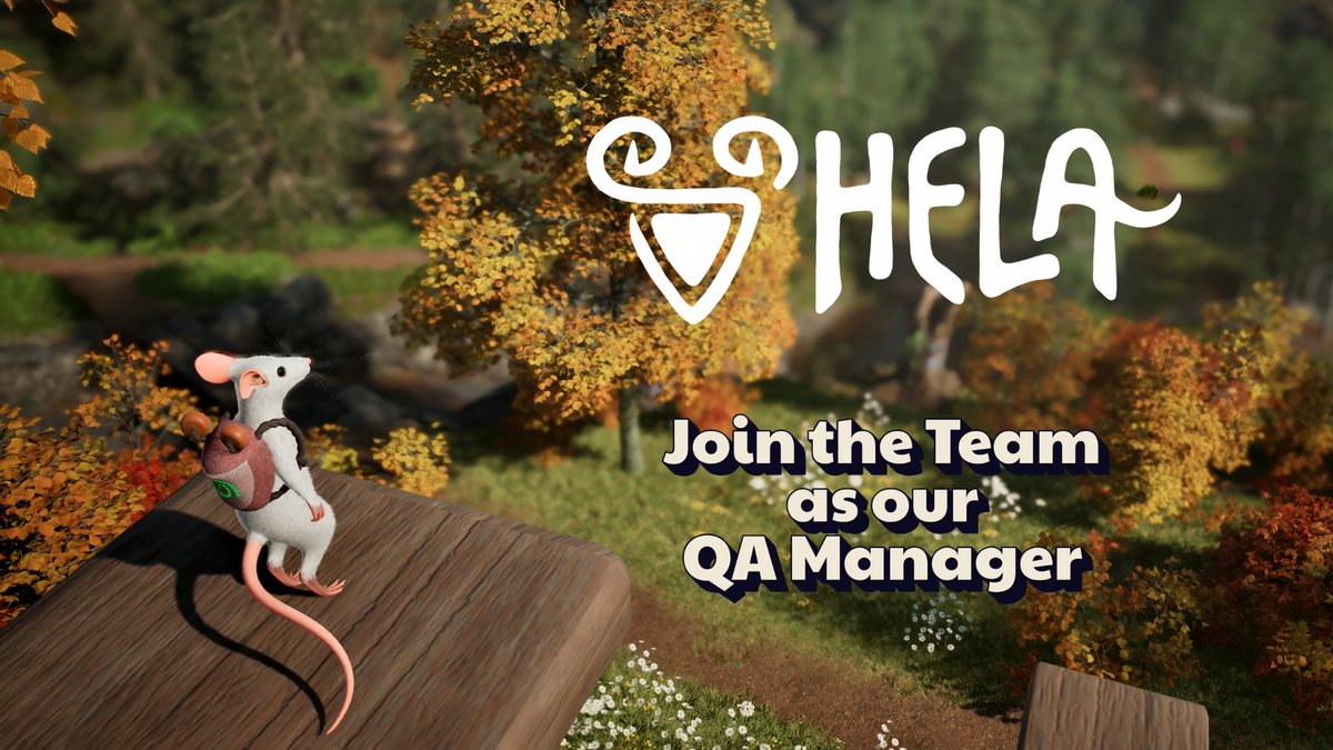 kindabrave_ent's tweet photo. We’re looking for an experienced QA Manager to take the lead on our multi-platform game, Hela.
Be sure to check out the job listing we’ve just posted and send in your application!
https://t.co/Uo9HRTobD9
#GameDev #GameDevJobs #Hiring #QA #QAManager
#GameQA https://t.co/bmJuVp9SBS