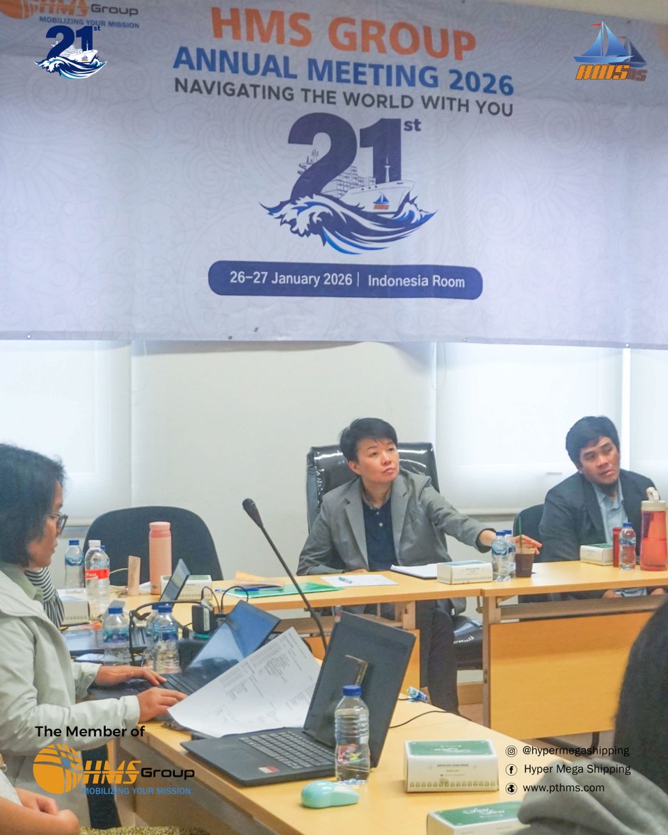 hypermegaship's tweet image. Reflecting on the achievements we’ve made, aligning our steps forward, and preparing to move confidently toward the next targets through our Annual Meeting, 26-27 January 2026.

#AnnualMeeting #TeamAlignment #BusinessReflection #StrategicPlanning #MovingForward #CompanyGrowth