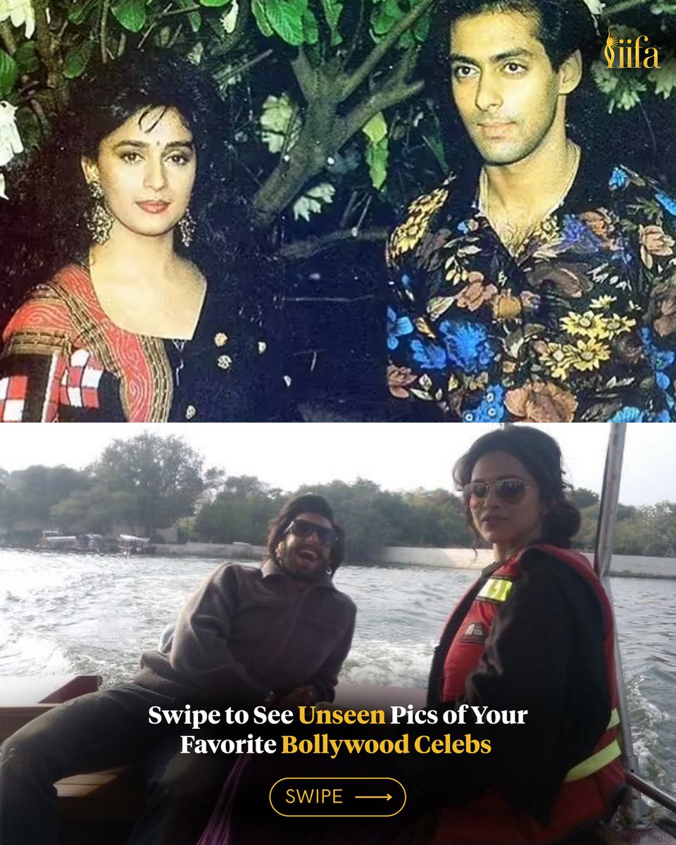 IIFA's tweet photo. Unseen frames from Bollywood’s golden moments ✨ Swipe to see!

#IIFA #Bollywood #UnseenPics https://t.co/fb1Dgweaga