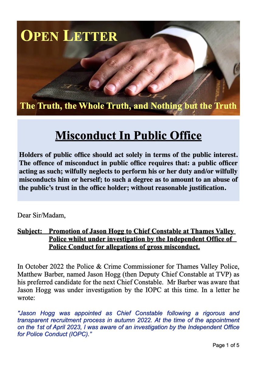ellejayp22's tweet photo. Misconduct in Public Office https://t.co/fFagfyjcLG