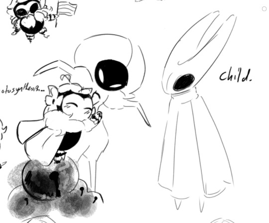 ghoulinfuschia's tweet photo. I was forced to draw a self insert OC by @Seraphont after being caught grinding at 4 am. Say hello to Buzzel, a delusional girlkisser like me LMAO #silksong https://t.co/84xPrbE1Hv