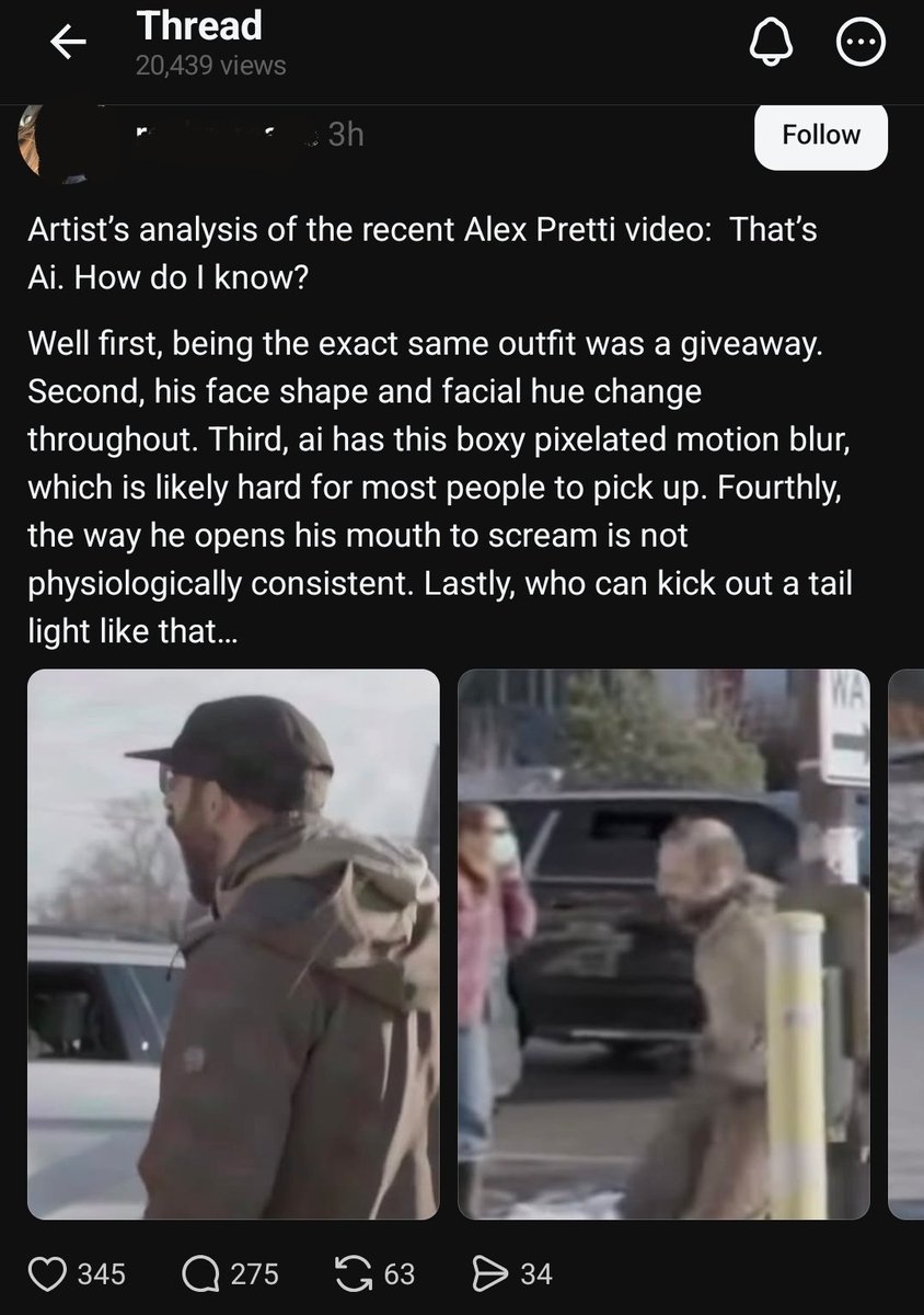 The left is in narrative overdrive panicking about the footage showing Pretti assaulting officers and damaging a vehicle