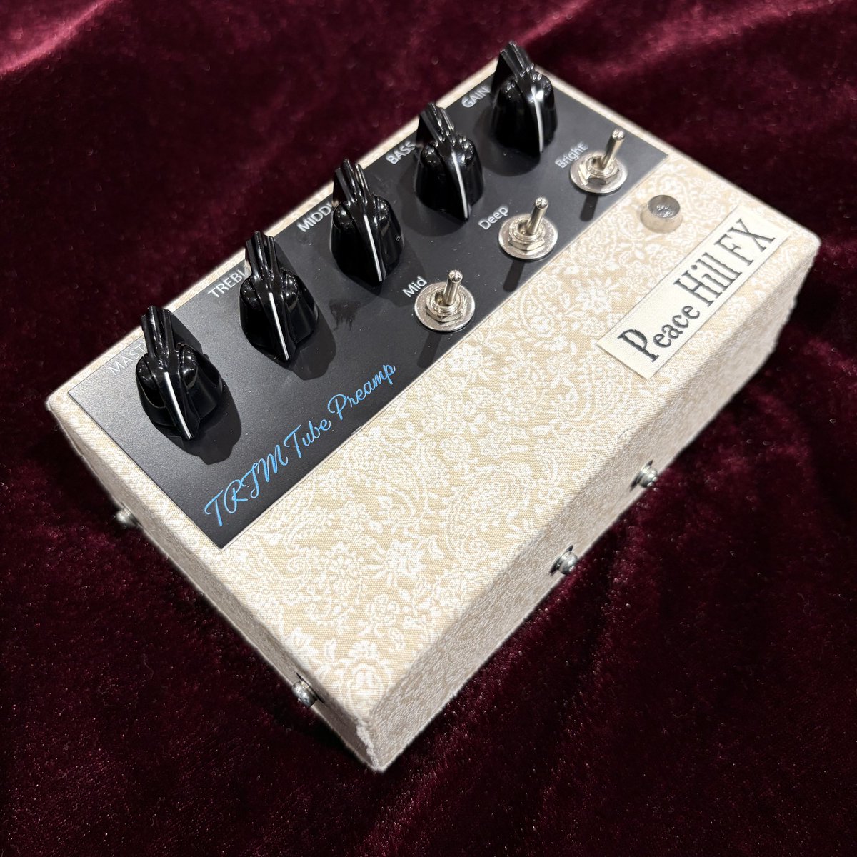 Peace Hill FX TRJM Tube Preamp】 国産ハンドメイド🇯🇵 真空管搭載の