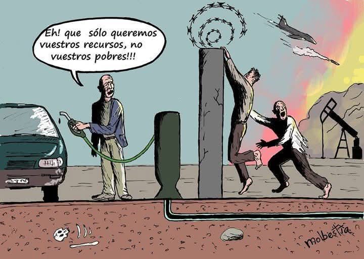 Estados Unidos llega, saquea tus recursos, te impide desarrollar industria, te pone trabas al comercio y te impone aranceles.
Cuando ya destruyó tu economía, sataniza a quienes huyen del páramo que dejó.