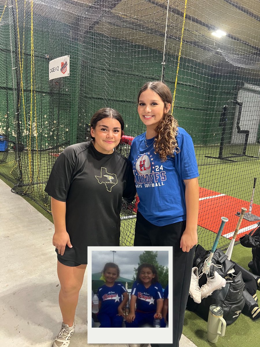 Once a teammate, always a teammate-helping each other out no matter the jersey 🥎 
<a href="/bridgett_alviar/">Bridgett Alviar 2027</a> <a href="/HaysSoftball/">HHS Softball</a> <a href="/JohnsonJagsSB/">Johnson Softball🥎</a> <a href="/HaysCISD/">Hays CISD</a> <a href="/jkmullins4/">jessica mullins 🌞</a> <a href="/DingerAnd/">Dinger’s Baseball and Softball Facility</a>