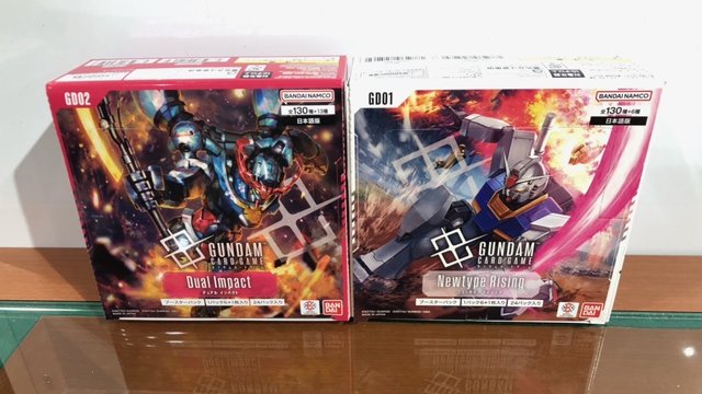 ガンダムカード】 「NewtypeRising」「DualImpact」 再入荷しました