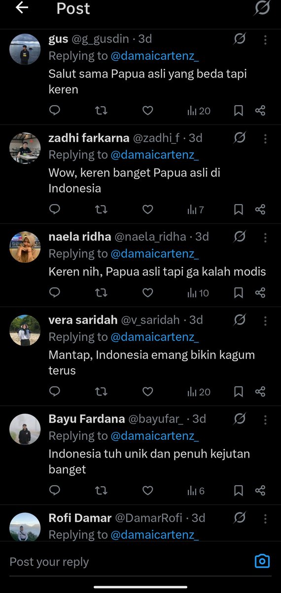 airdropzoneHQ's tweet photo. @papajahat_3gp @DivHumas_Polri mereka semua jadi 1 komen di sini semua https://t.co/YjbgvwG722