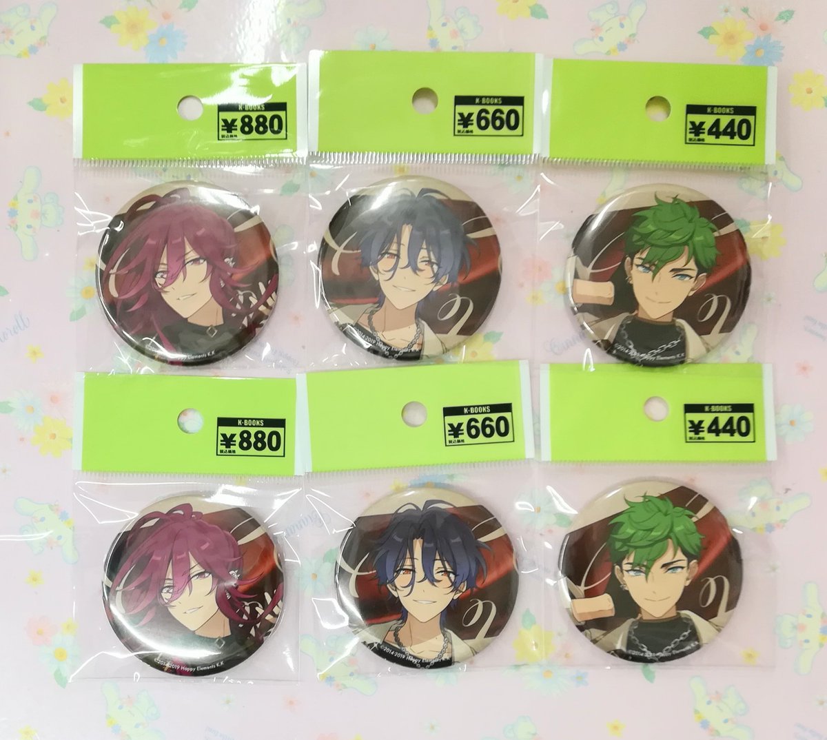 入荷情報】 『あんさんぶるスターズ』より アイドルバッジ[MELLOW DEAR