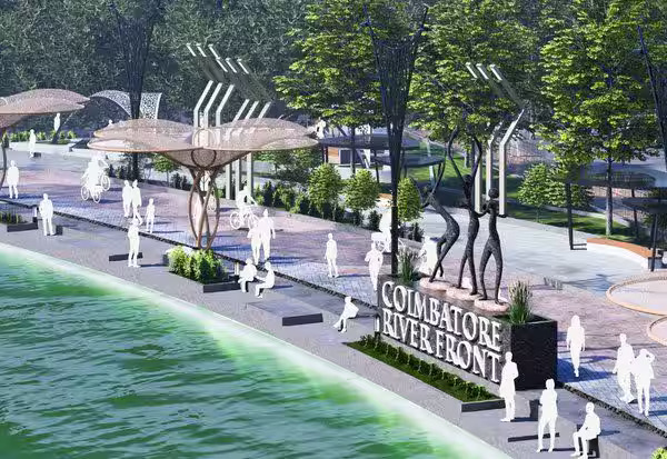 ✅The Tamil Nadu government has allocated Rs. 202.54 crore to strengthen the banks of the Noyyal River. 
✅The 4.30 km stretch from Athupalam to Nanjundapuram will have a 24-foot-wide road.
✅A viewing platform, 307 solar lights and a fence to be erected for 11.75 km. #Coimbatore