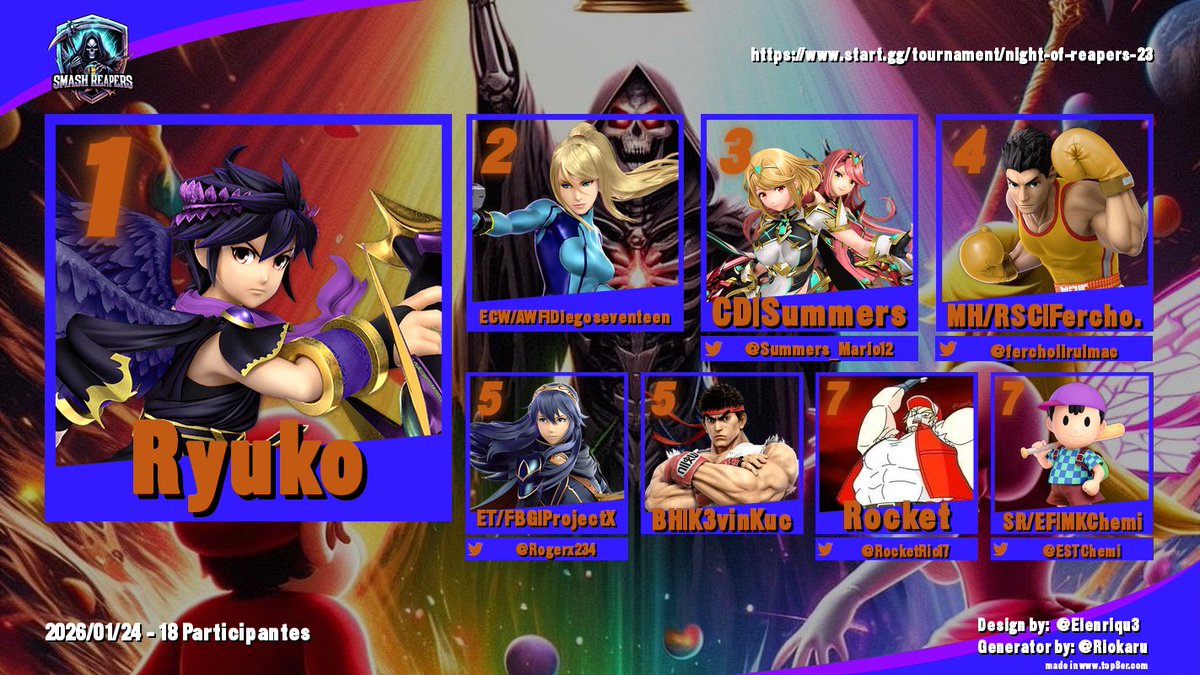 Smash Reapers tweet media