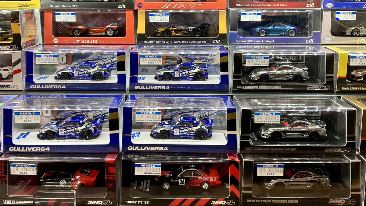 🔹新商品入荷 1/64スケール INNOモデル 東京オートサロン2026先行販売