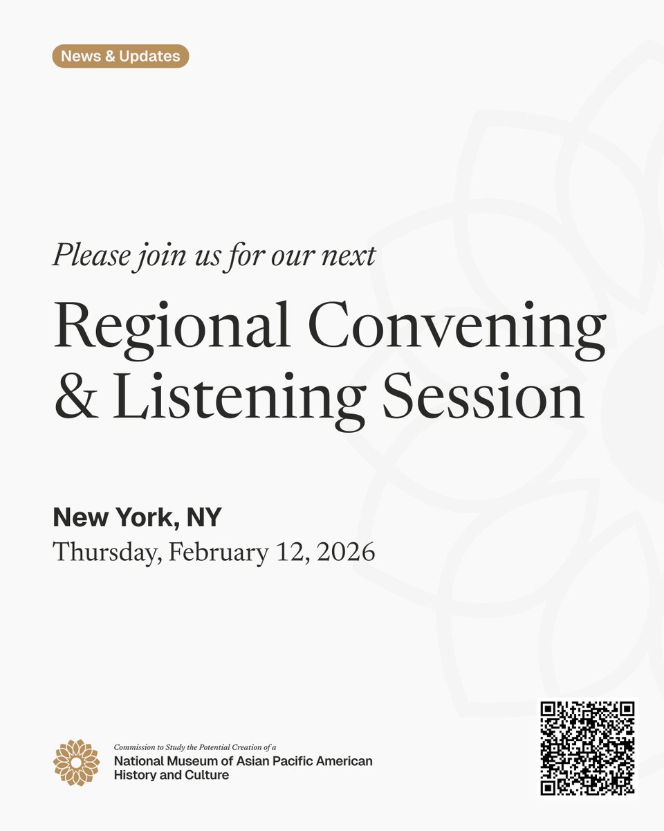 National Asian Pacific American Museum Commission tweet media