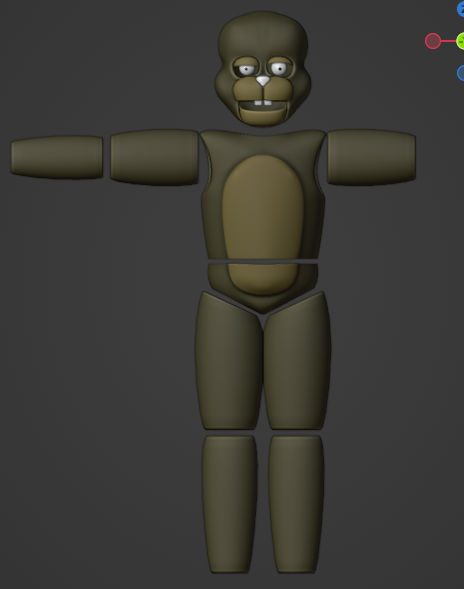 What are your thoughts so far? I'd like your opinions on the proportions more than anything, but don't worry, things like the eyes are mostly just placeholders, and the other things still have time to be modified and improved.
