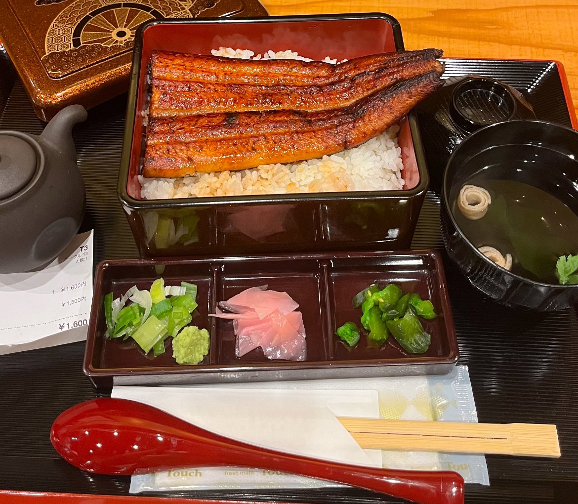 美味しいうなぎごはん
🤤