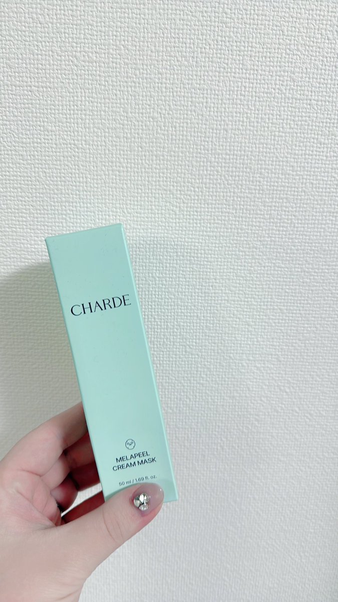 asuka_mobile's tweet photo. @charde_jp_mkt 
ピーリングでツヤツヤに🤍🤍
 #charde #シャルド #メラピールクリームマスク #肌切り替えマスク #Qoo10 https://t.co/2HlnlIiEhY