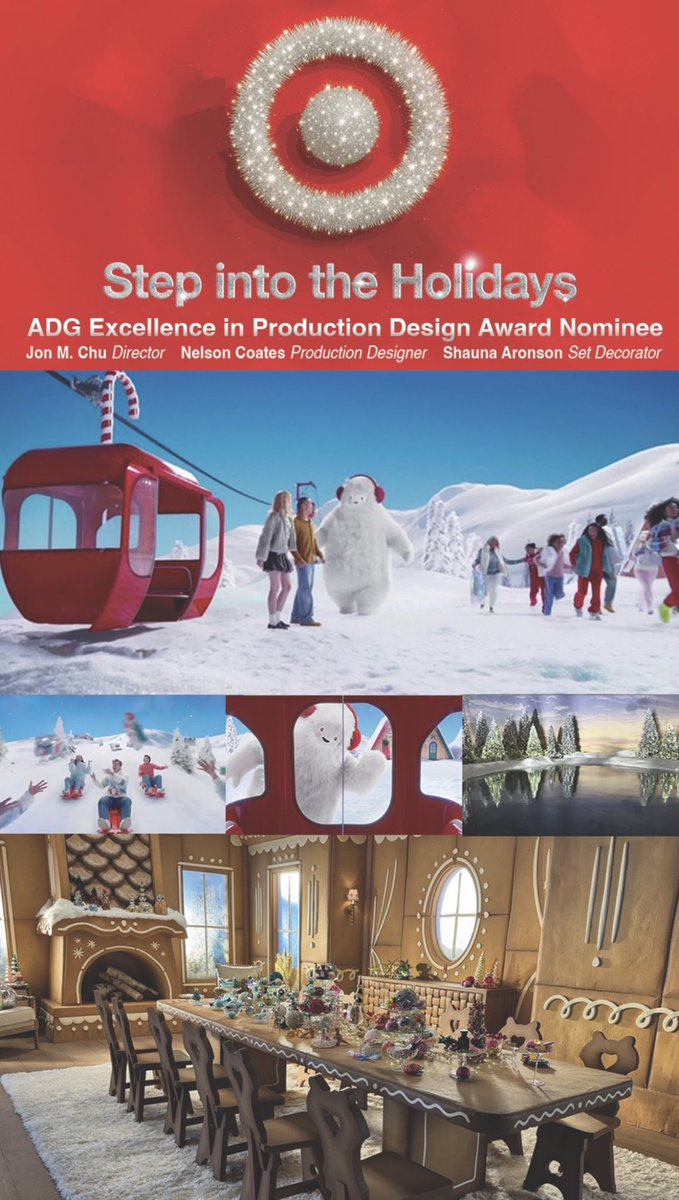 NelsonCoates's tweet photo. For your ADG Awards consideration - 
Striving to create a joyful holiday vibe &amp; doing our part to spread joy in a memorable way... https://t.co/VhFzThQuEr