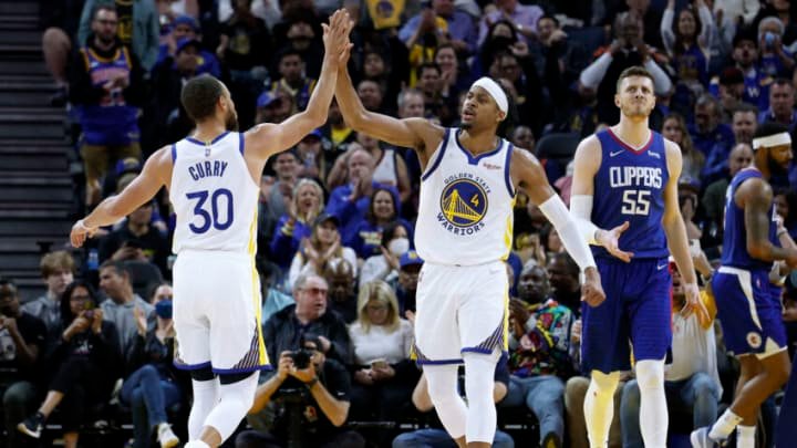 SharpAGOfficial's tweet image. NBA: Warriors get the 140-124 WIN over the Jazz. Steph Curry with 27 PTS, 2 AST, 2 STL. Moses Moody with 26 PTS, 5 REB, 2 STL.
