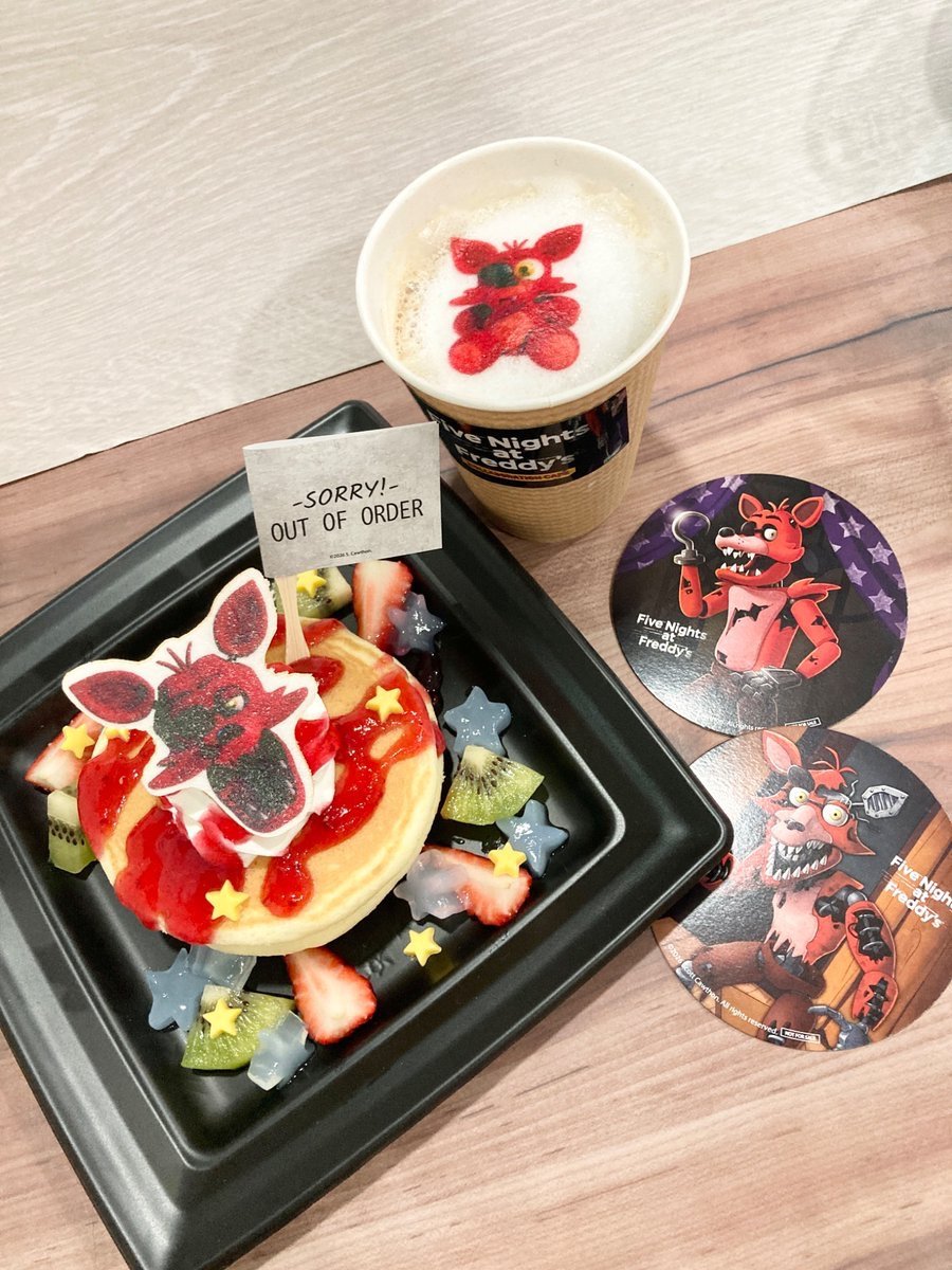 Five Nights at Freddy's コラボカフェ & POP-UP SHOP in Tree Village
