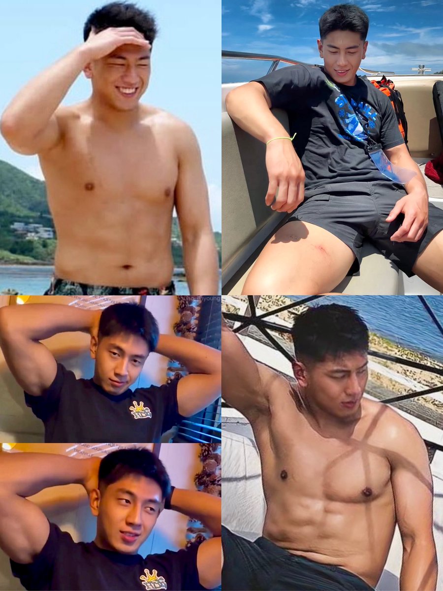 suho_jinyoung's tweet image. huwei from the boyfriend season 2 💪🏼