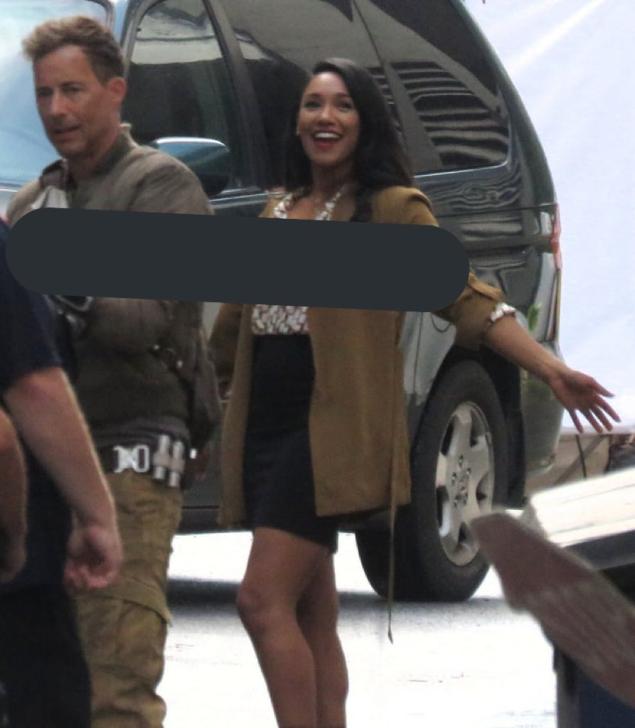 She was on set serving face. I miss this