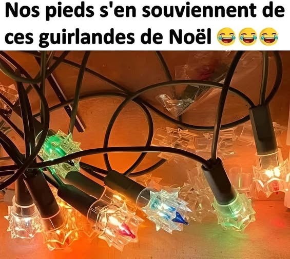Les pieds s'en souviennent de ces guirlandes de Noel..
bit.ly/4mmWcXv