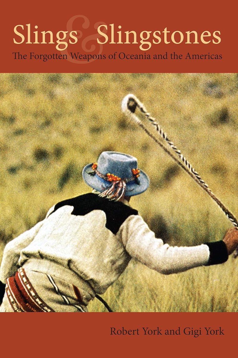 RYO_JPY's tweet photo. Slings &amp; Slingstones: The Forgotten Weapons of Oceania and the Americas(2011)を入手。これから読みますが、これが一番新しい投石の研究で合ってるのかな? AIは合ってると言っていますが。。 https://t.co/8yyB1L0X6P
