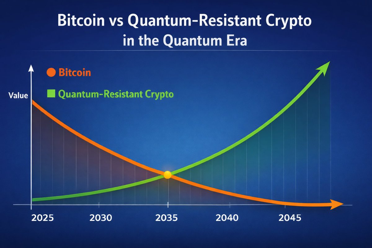 Just my unprofessional guess—could #Bitcoin and #quantum-resistant crypto  curves look like this?