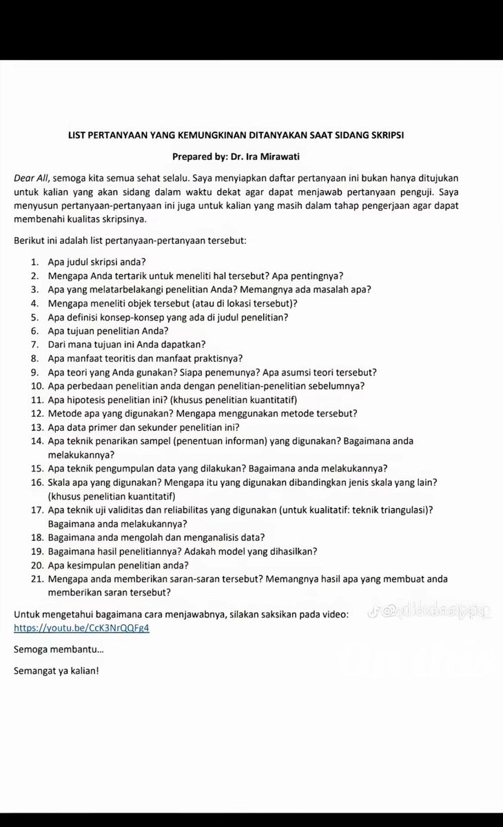 kampusfess_'s tweet image. pertanyaan sidang skripsi