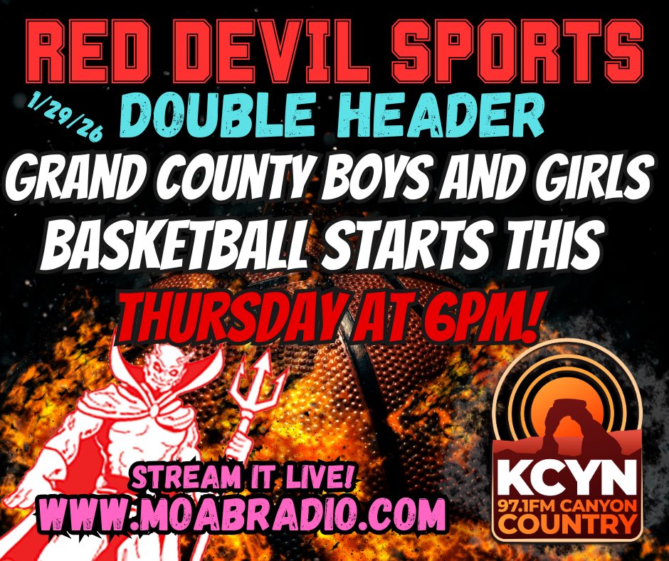 KCYNRADIO's tweet photo. Tune in Thursday to the doubleheader with the GCHS Devils on https://t.co/nuqXD3xgPf and 97.1fm! https://t.co/5BfP2RJElQ