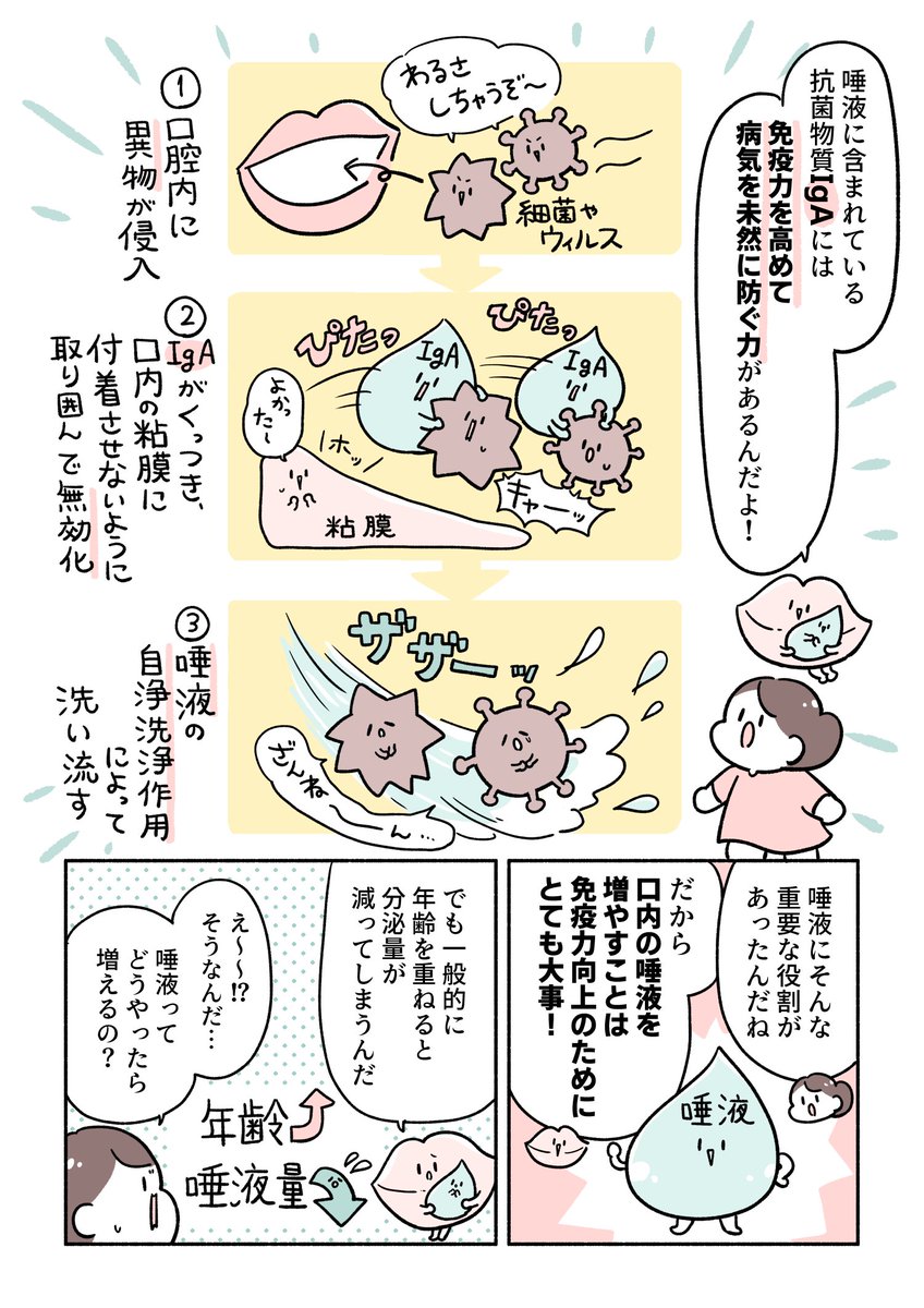 冬場、度重なる体調不良でつらい…!😭💦
そんな仲間たちに聞いてほしい!免疫物質アップのカギは、なんと… 
✨唾液✨!!!!

<PR><ロッテ> 
