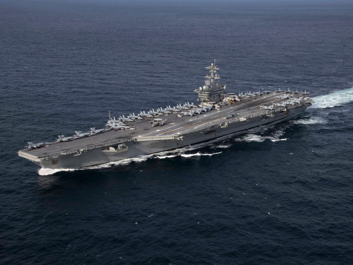 AmericaStan_'s tweet image. BREAKING: 🚨🇺🇸 USS Abraham Lincoln has gone dark, signaling possible action against Iran.