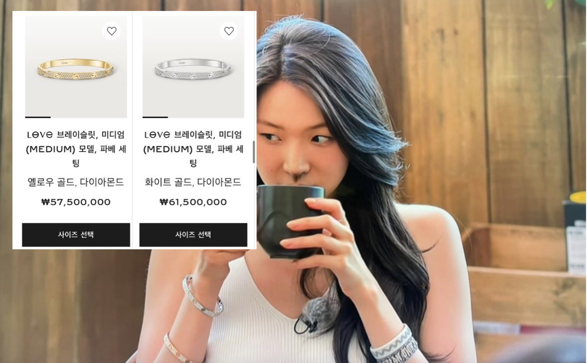 Linewoo_'s tweet image. 이번엔 핫한 최미나수의 명품 팔찌에 대해서 알아보자!
현재 미국에서 대학생활 중이라는데 부잣집 딸이 아니고서야 저런걸 어떻게 다 들고다녀🥹
나는 저런 부자집딸 바이브가 그렇게 부럽더라