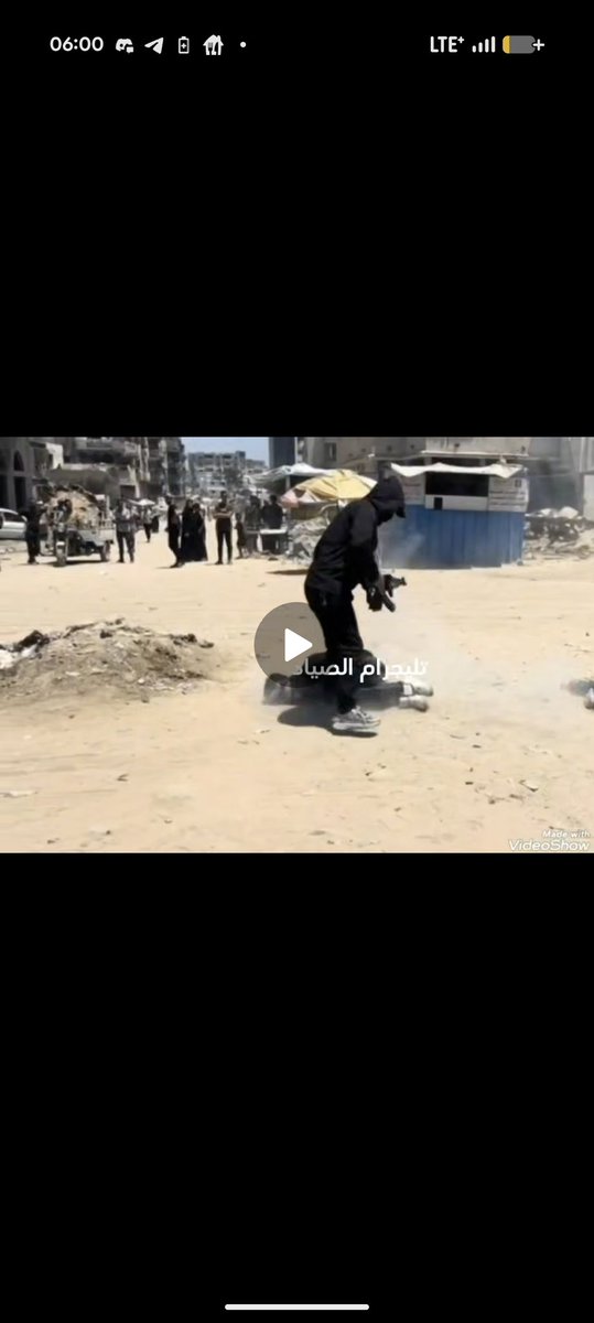 HORRIFIC: Hamas-linked Telegram channels posted videos showing their militias shooting four Gazan residents in the legs in Eastern Gaza, accusing them of allegedly "collaborating with Israel".

No court. No evidence. And no legal process of any type.