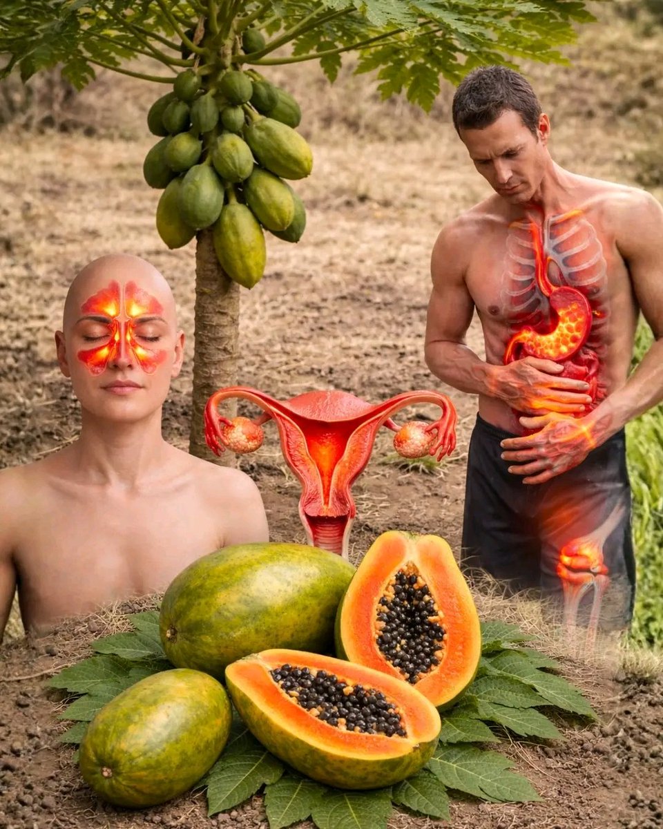 Papaya seeds can save you a lot of money at the drugstore... See more
Write hello so I know you're reading this... I'll give you a health tip!