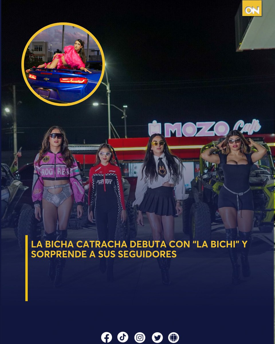 canal11hn's tweet photo. La Bicha Catracha debuta en la música con su primer sencillo “La Bichi” y sorprende a sus seguidores en redes sociales ✨🎶
https://t.co/OXLGiWF7re
#Honduras #LaBichaCatracha #LaBichi #MúsicaHN #InfluencerHondureña https://t.co/sPLZef4Tiz