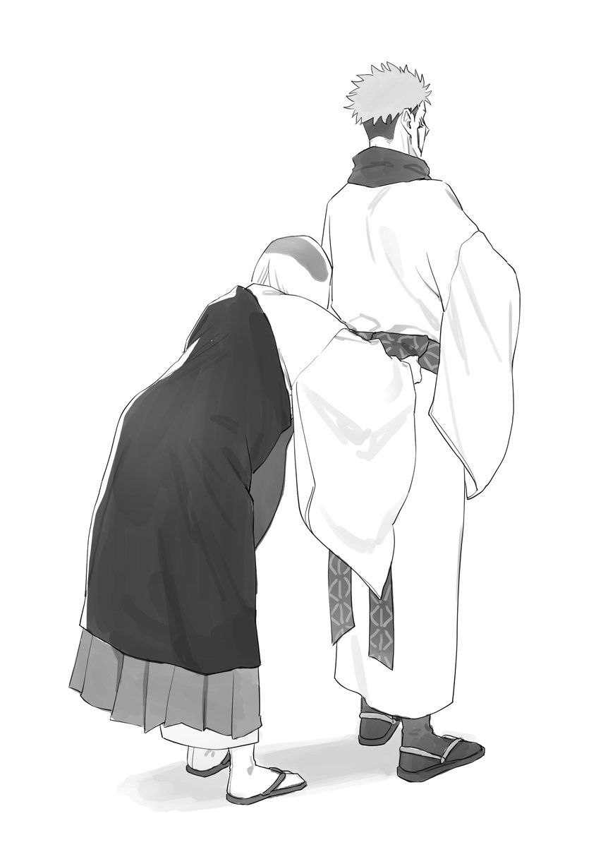 #100日チャレンジ 
#呪術廻戦   
両面宿儺,裏梅  

95日目