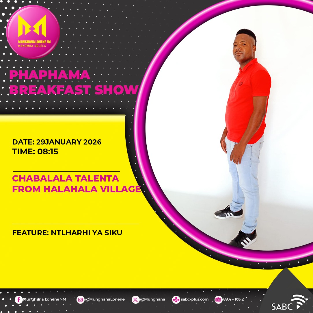 U nga kayeli Ntlharhi Ya Siku <a href="/Munghana/">Munghana Lonene FM</a> <a href="/Djbrianrikhotso/">Dj Brian Rikhotso</a> <a href="/ConnyMikateko/">Connizer</a> na <a href="/Djsoulcrusher/">DJ Soul Crusher</a> #PhaphamanaMunghana #NtlharhiYaSiku