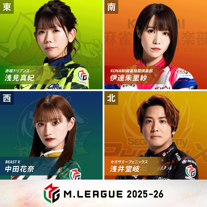 大和証券 #Mリーグ 2025-26 1/29(木) レギュラーシーズン 75日目/108日