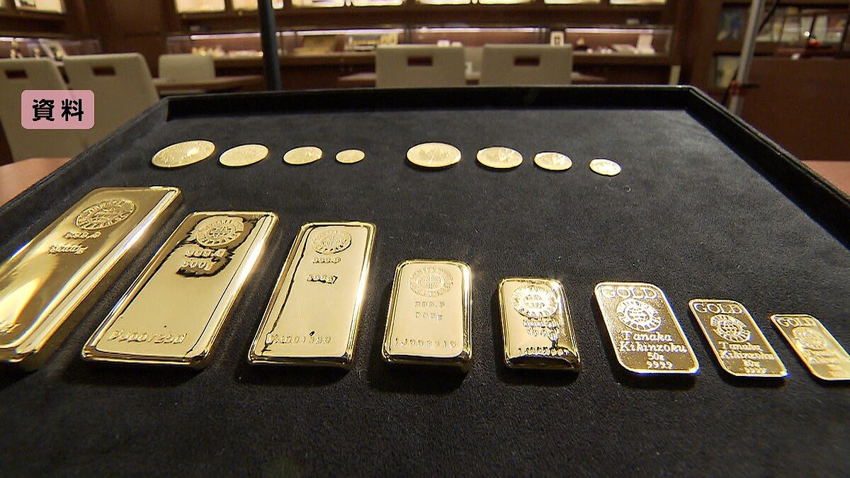 このニュース見てとりあえず 金に関する仮想通貨買っておいた