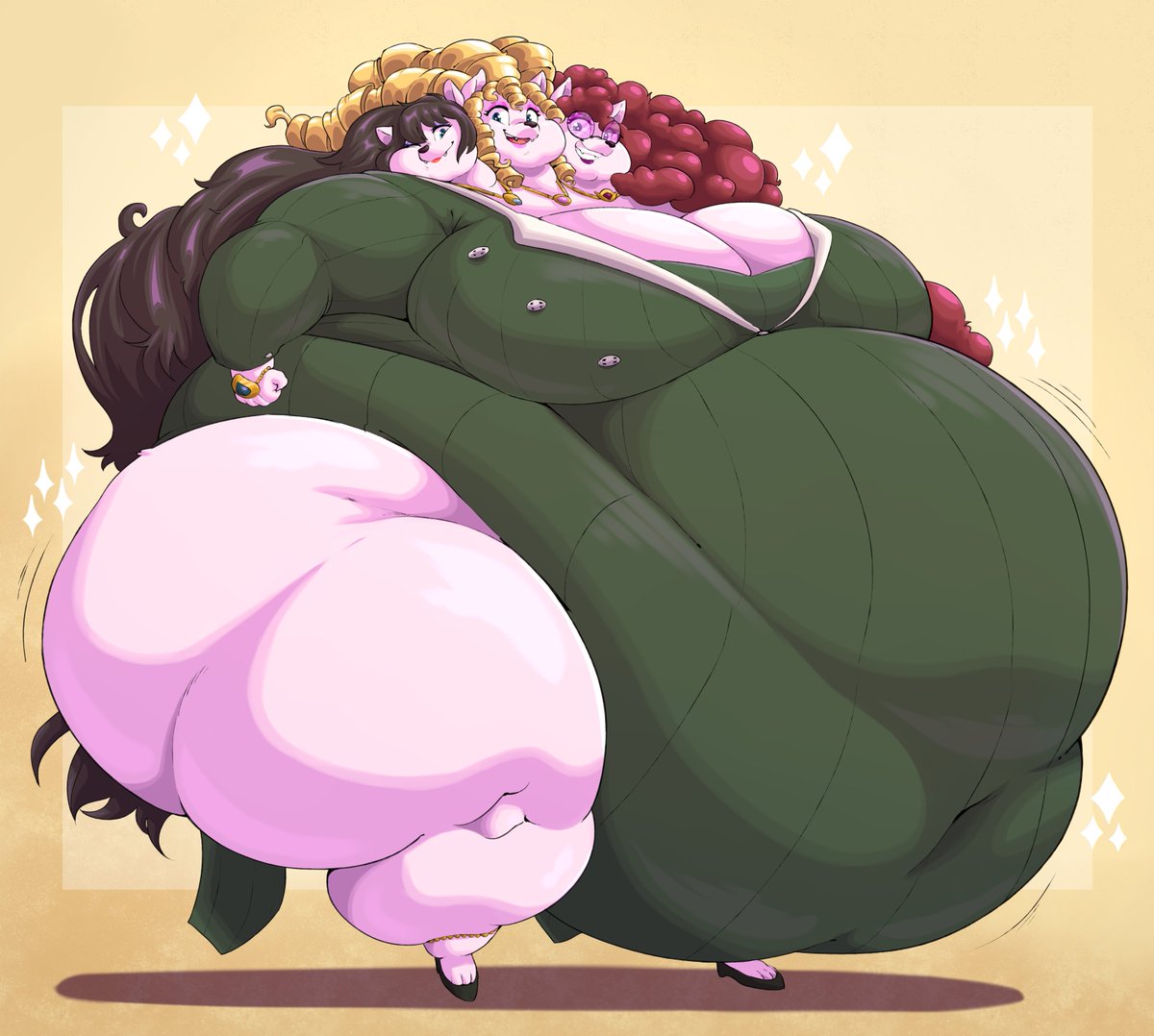 fashion dogs!

For <a href="/Tabriennafancam/">Gabbi 🖤 Tabby 💛 & Janine 💖</a> , colors by <a href="/GraphenesCloset/">GraphenesCloset</a> !