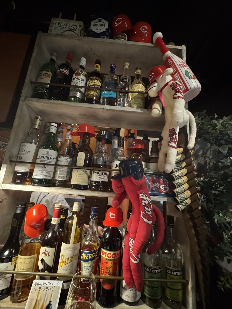 微熱があると言うのに広島へ出かけたMark。八丁堀のビストロで何かアレルギーはありますか？と尋ねられたら巨人と阪神と言ったそうで。