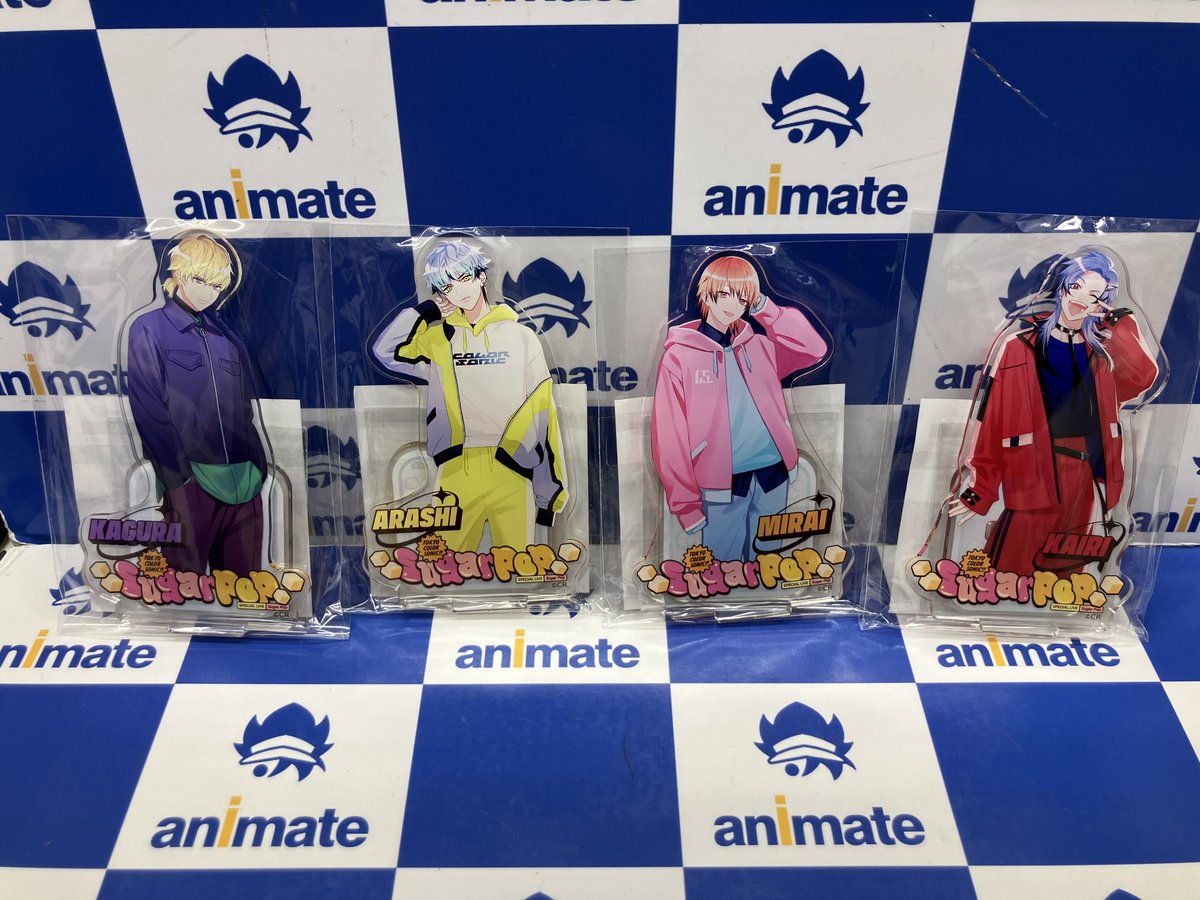 【6F商品情報】

「東京カラーソニック!! Special Live～Sugar Pop～」
一部公式グッズ

アニメイト池袋本店にて
本日より販売を開始いたしました！

お立ち寄りの際は是非チェックするアニ✨

#カラソニ #ソニライ4th